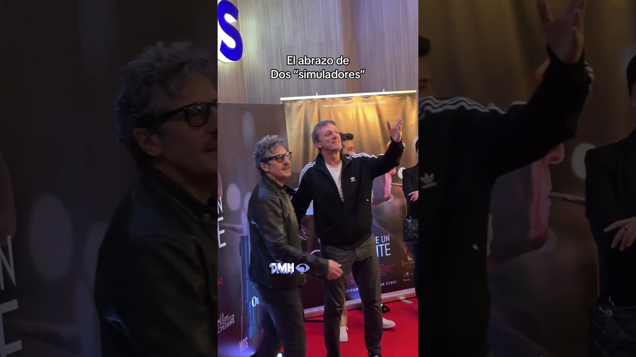 Reencuentro de dos simuladores en el estreno de Diego Peretti