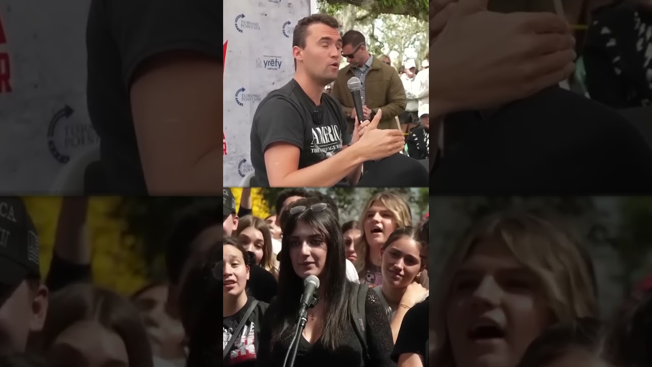 What do you think? #charliekirk #duet #debate #interview #shorts