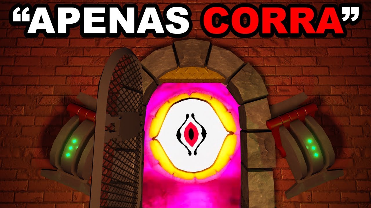 Esse Jogo Assustador Do ROBLOX que você tem que CORRER!