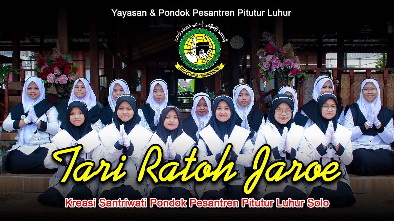 Tari Saman (Ratoh Jaroe) Kreasi Santri Putri Ponpes Pitutur Luhur Solo - Mayal Mayal - Wafiq Azizah