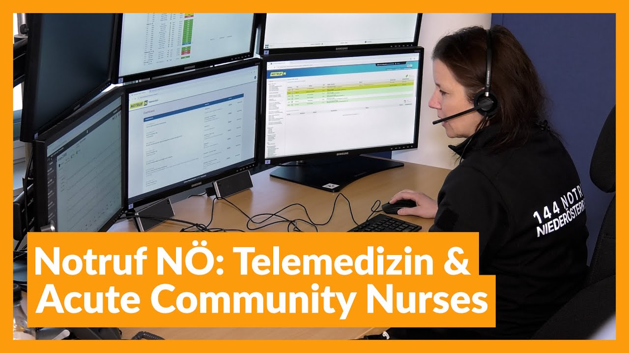 Notruf N&Ouml;: Telemedizin & Acute Community Nurses