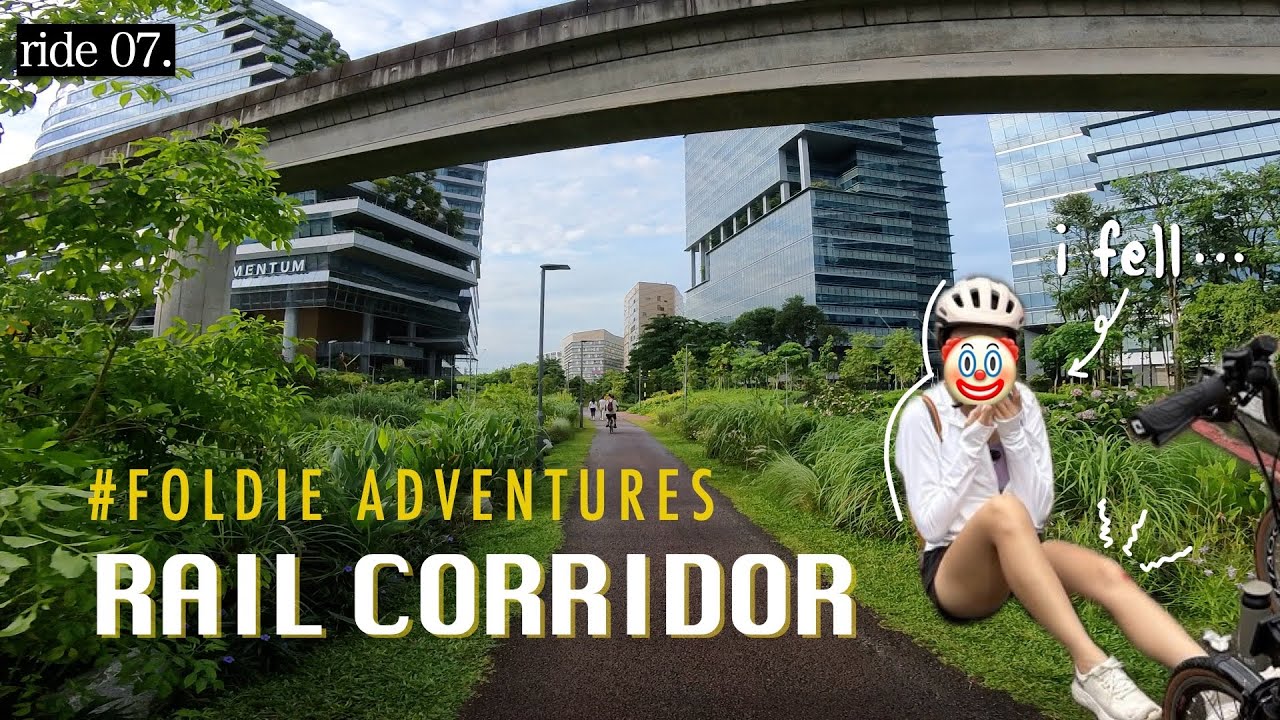 Rail Corridor North to South | Foldie x Singapore Cycling Route