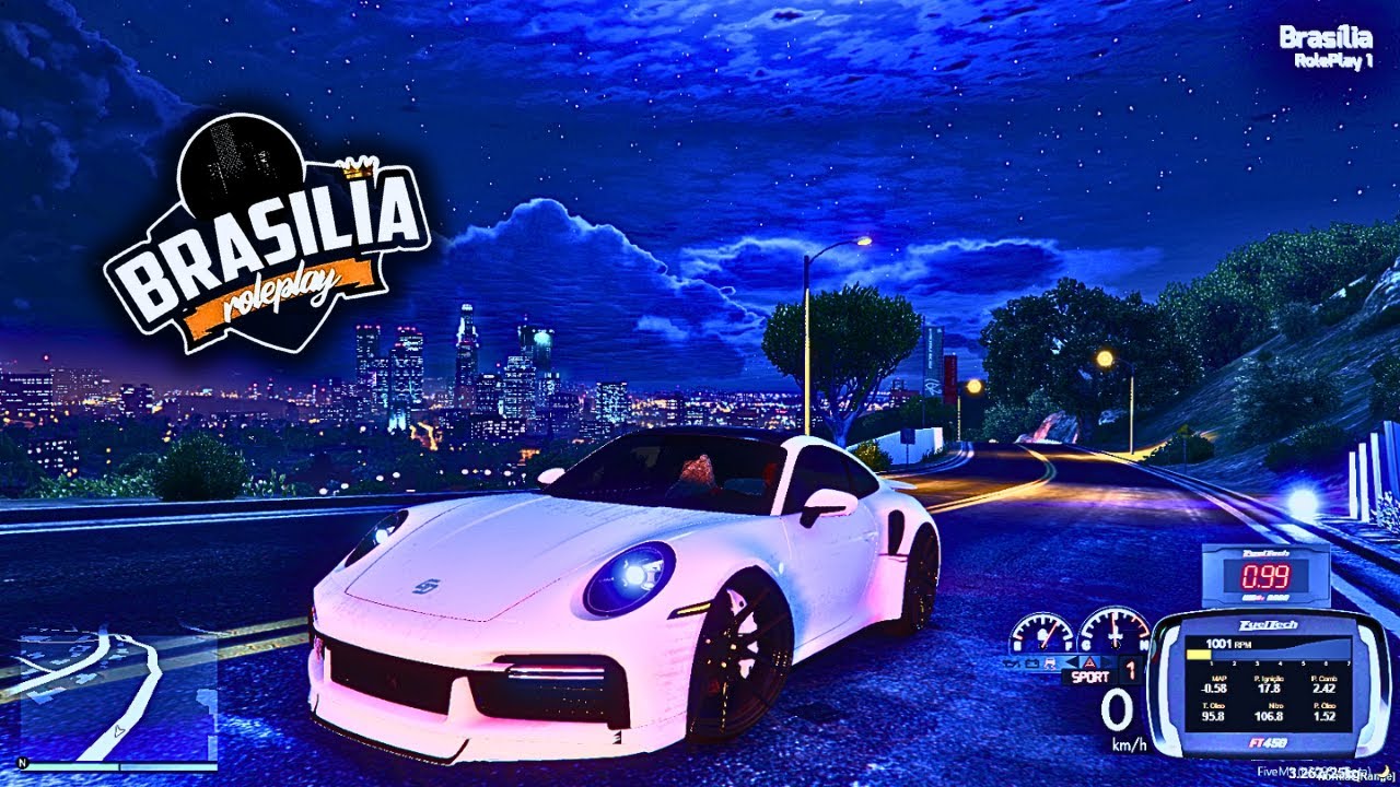 COMPREI UM PORSCHE 911! Acelerei no Talo e Quase Deu Ruim! | BRASÍLIA RP #41