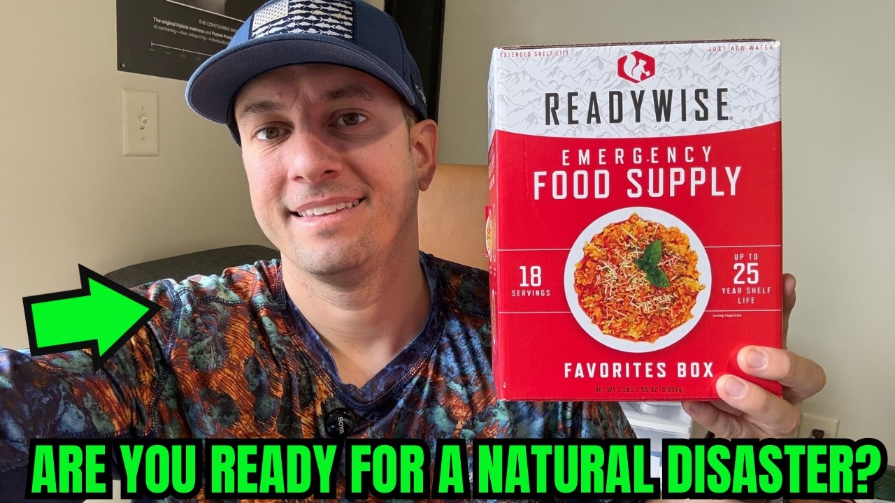 Are You Ready For A Major Natural Disaster? STOCK UP on Freeze Dried Prepper Food & Dehydrated Meals