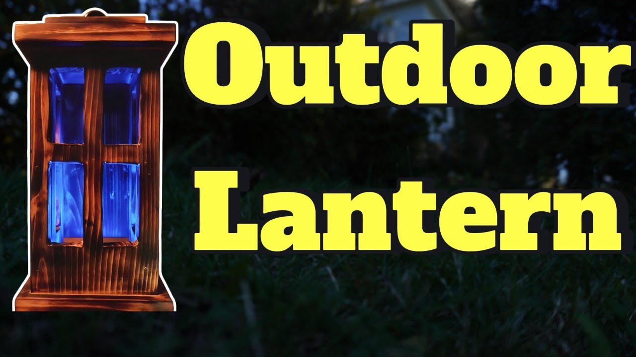 Turn 3 feet of 1x10 into an Outdoor Lantern!