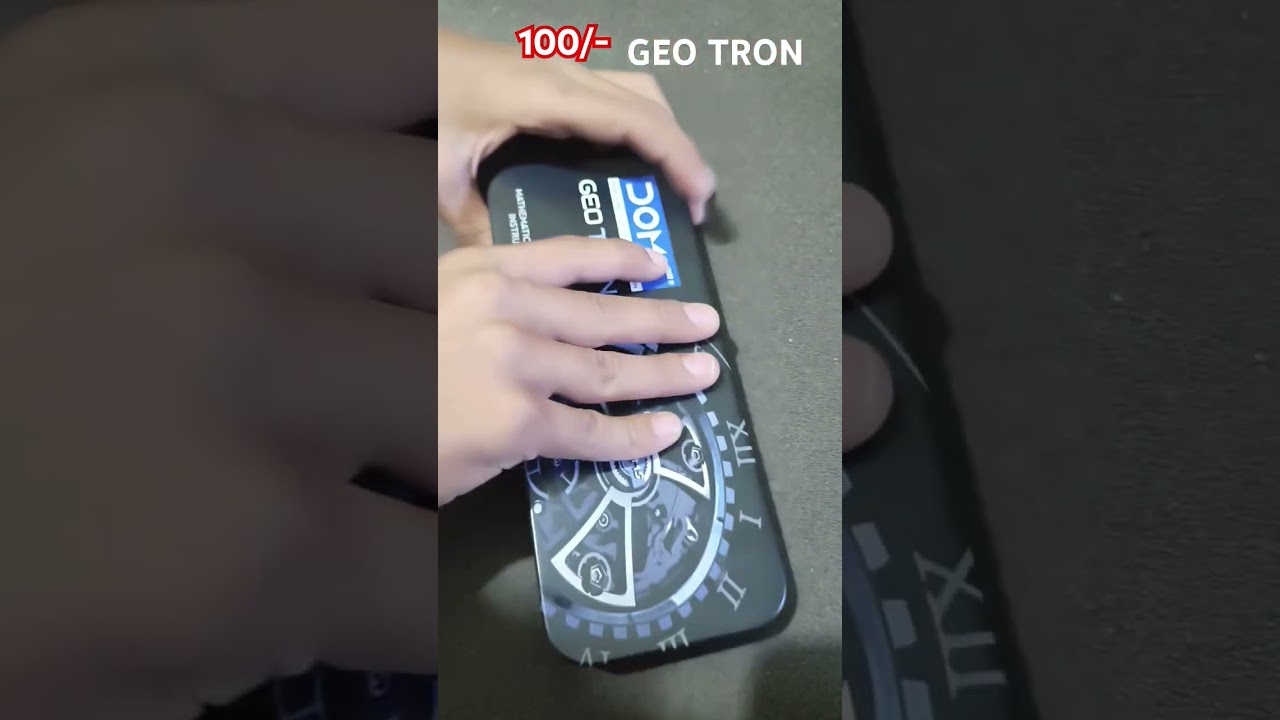 my new geometry box GEOTRON Rs100/-#unboxing geo tron