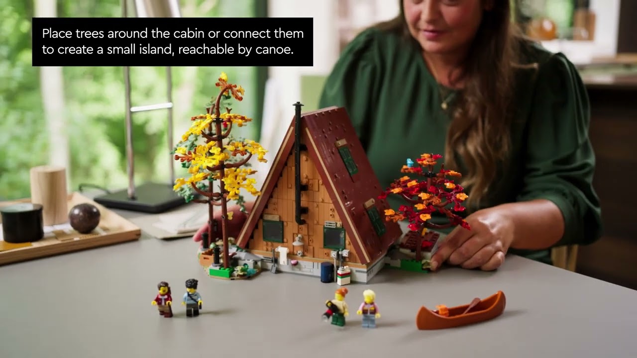 LEGO Ideas: A-Frame Cabin set #21338