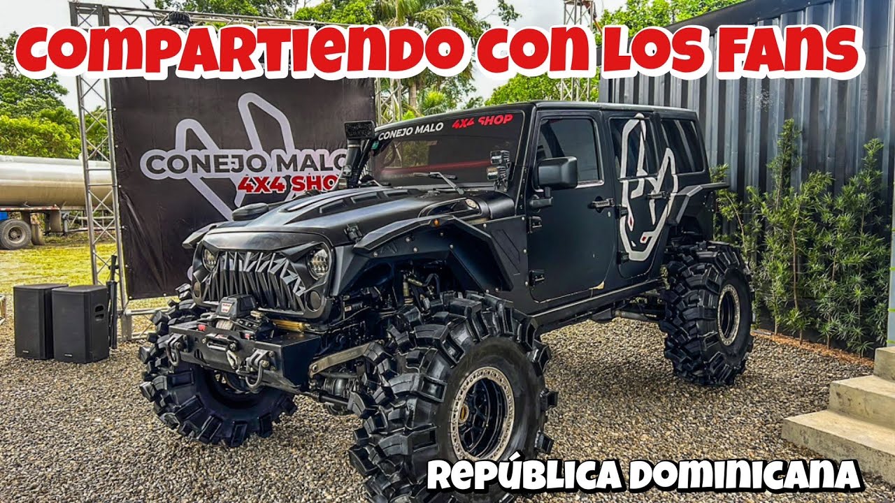 Reunion de Fanaticos en Rep&uacute;blica Dominicana/Conejo Malo 4x4 Shop