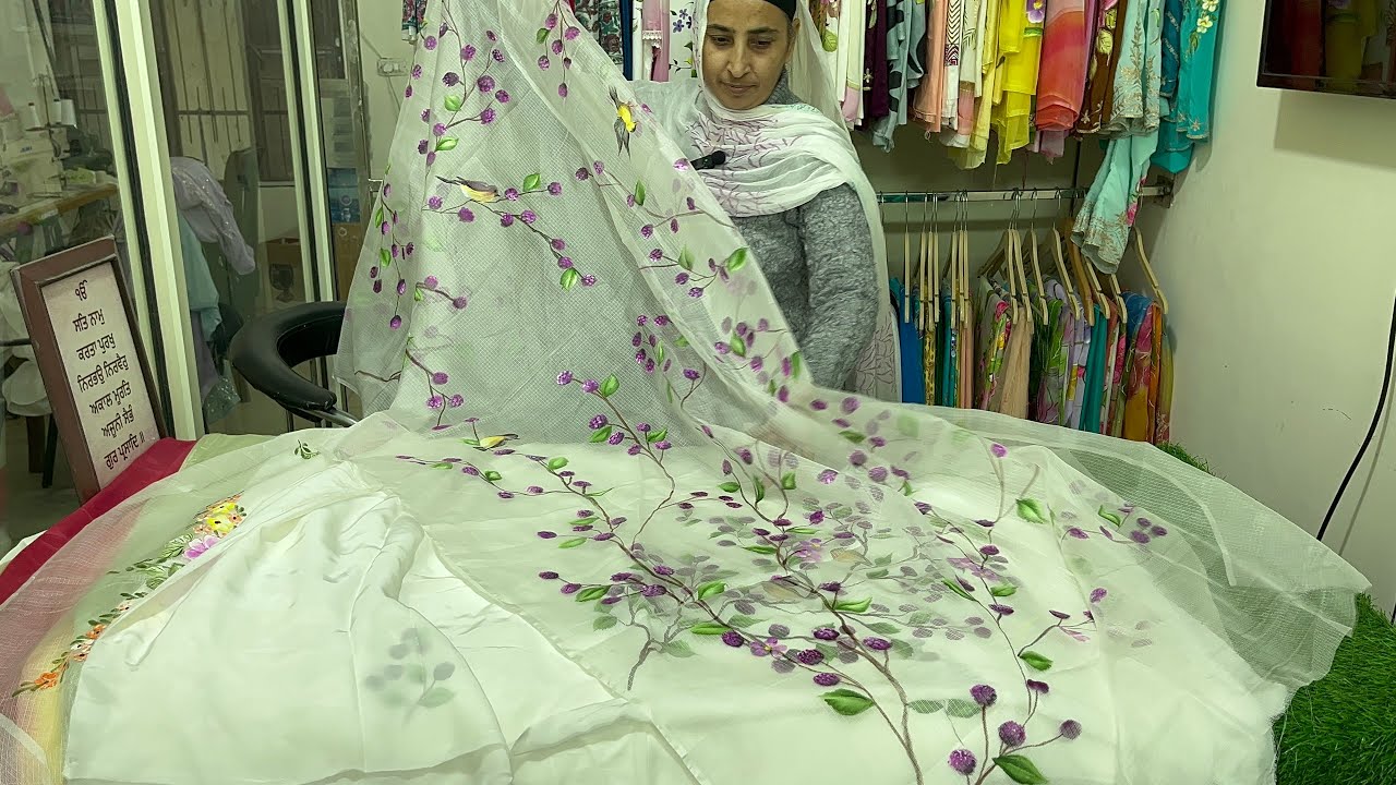 😍Beautiful and Elegant Hand Painted Suits😍