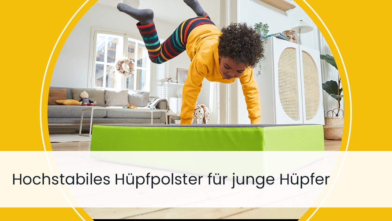 Hochstabiles H&uuml;pfpolster f&uuml;r junge H&uuml;pfer | JAKO-O