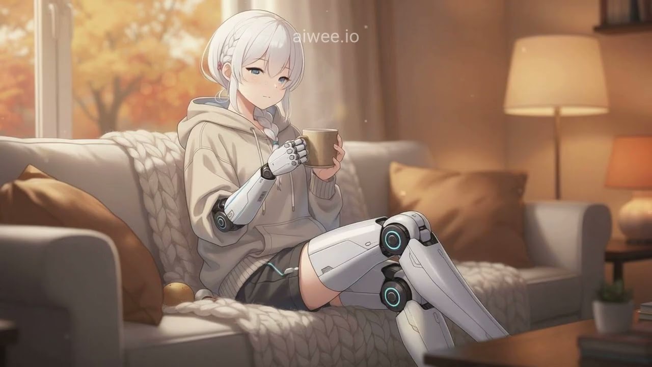 lofi hip hop radio ☼ autumn window vibes [90 MINUTES] | cozy fall lofi beats ✦ autumn study vibes