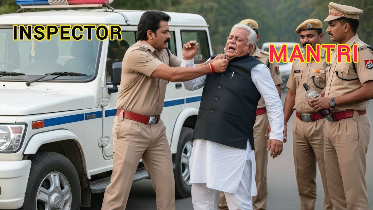 जब दरोगा ने मंत्री को मारा थप्पड़ फिर जो हुआ।