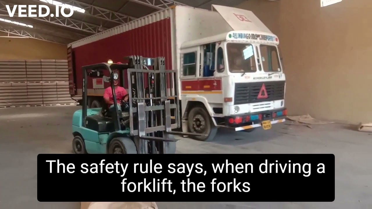 أخطاء سائق الرافعة - Forks Raised
