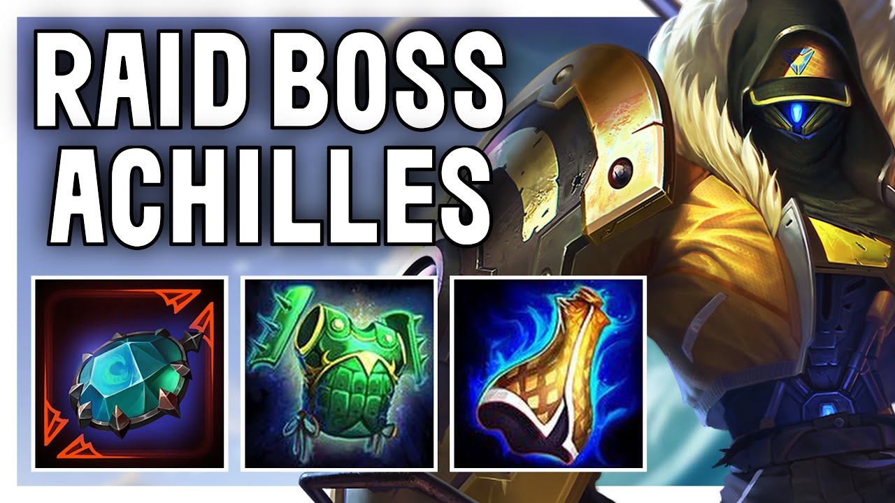 UNSTOPPABLE ACHILLES 1v9 - Achilles Solo SMITE Ranked Conquest