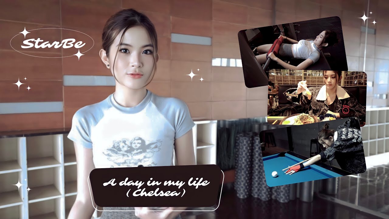 A day in my life (Gym - Dinner - Billiard) | Chelsea StarBe
