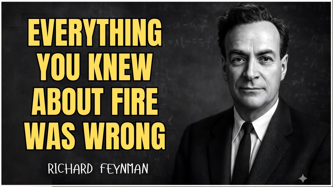 What if everything you knew about fire was wrong? - Richard Feynman