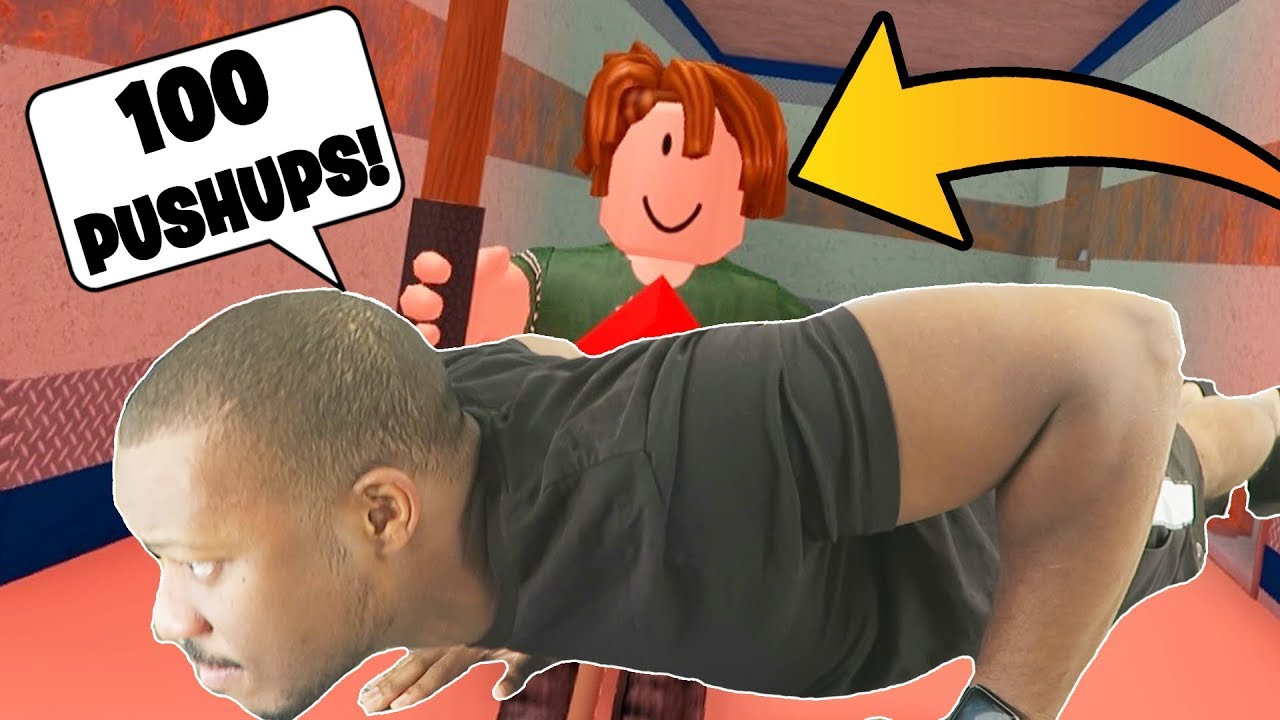 I DO PUSHUPS, IF I GET CAUGHT! (Roblox Flee The Facility)