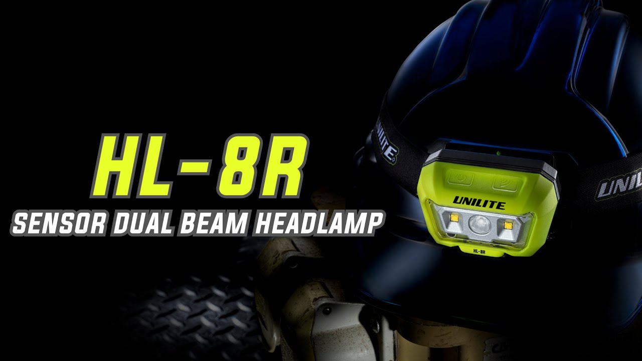 Unilite HL-8R Sensor Dual Beam Headlamp - Product Overview
