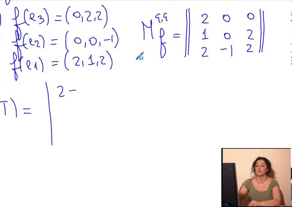 Algebra lineare e Geometria - Polinomio caratteristico