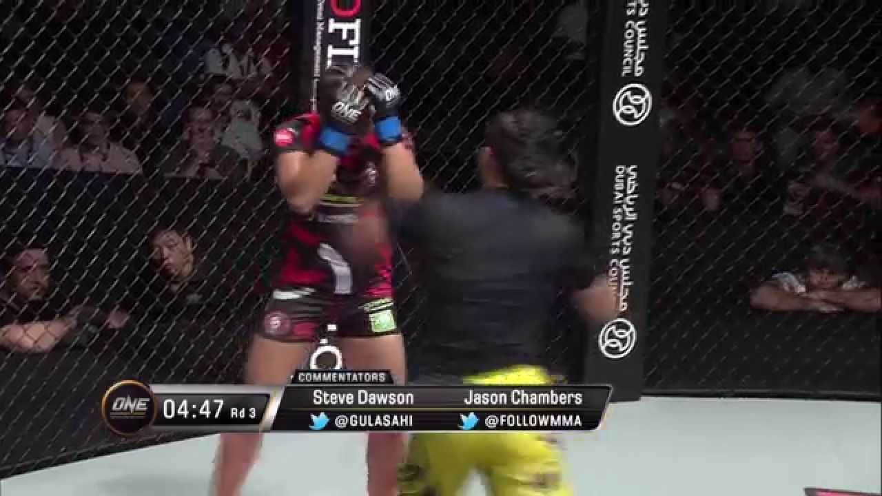 ONE FC: REIGN OF CHAMPIONS &mdash; Бой 1: Ана Джулатон против Энн Осман