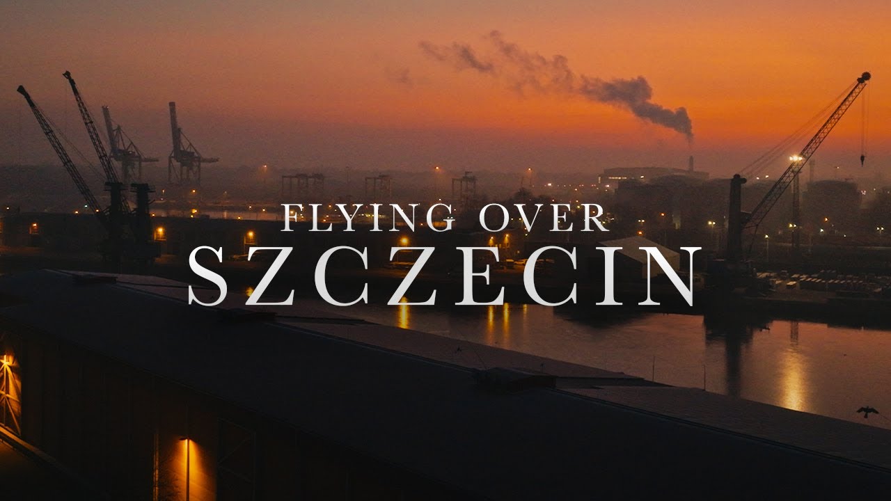 Latam nad Szczecinem 🇵🇱 Piękny wschód słońca | 4K |  Godzina relaksującej muzyki redukującej stres