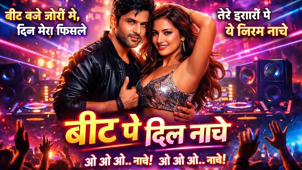 New Hindi DJ Song बीट पे दिल नाचे।