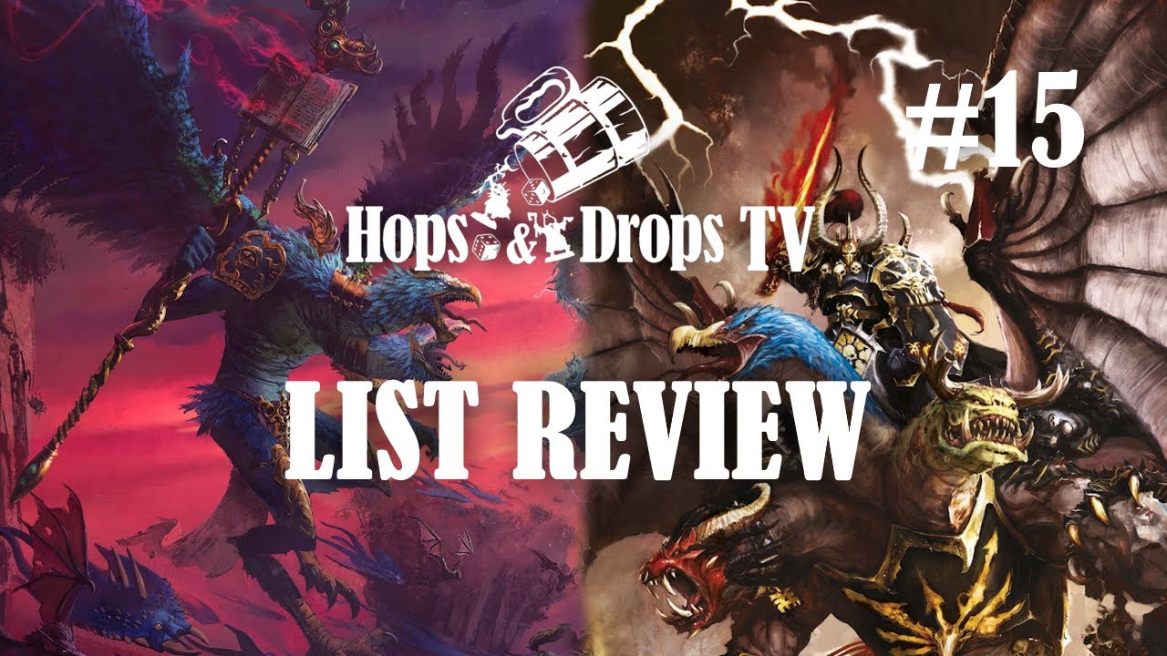 Battle Report #15 List Review - Tzeentch vs Slaves to Darkness