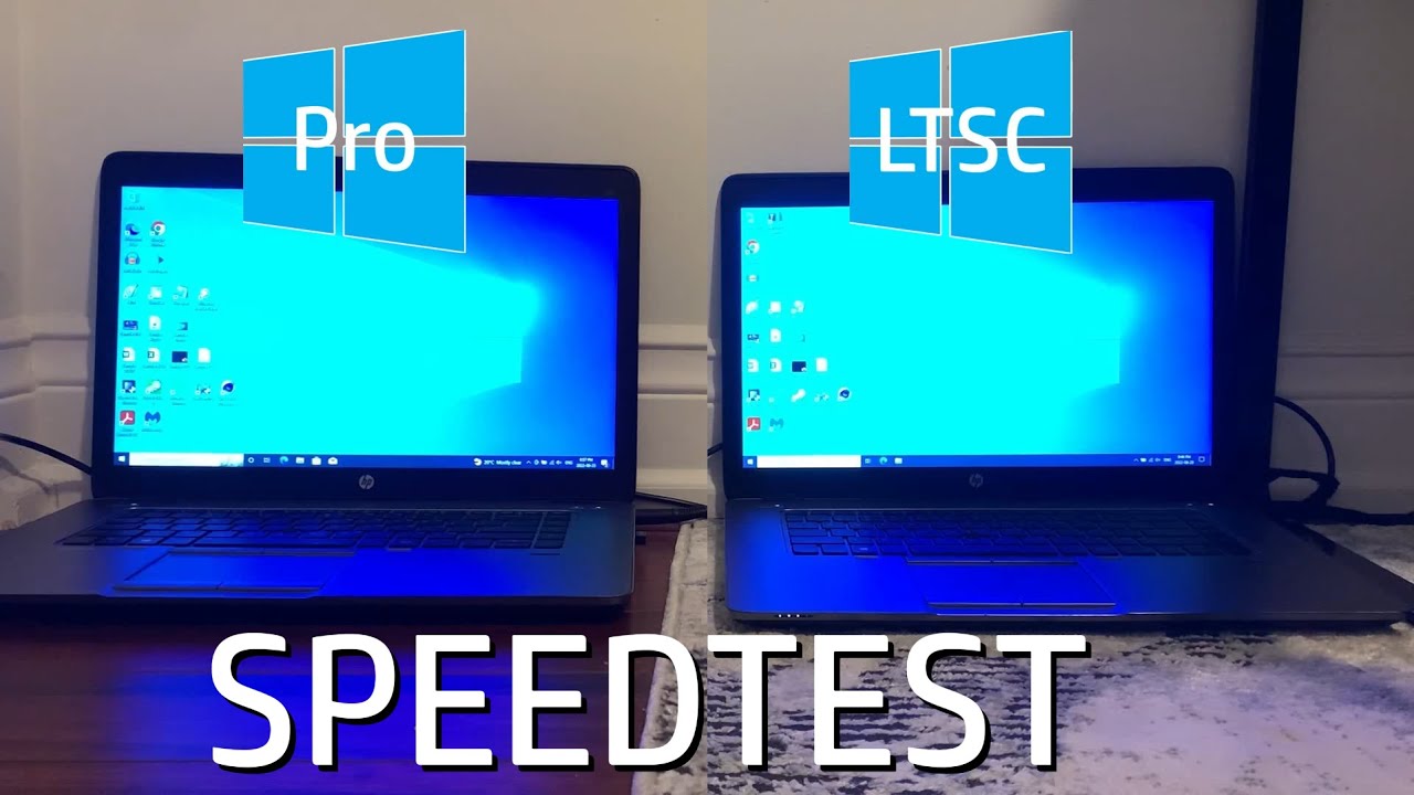 Windows 10 Pro против Windows 10 LTSC 2021 — тест скорости