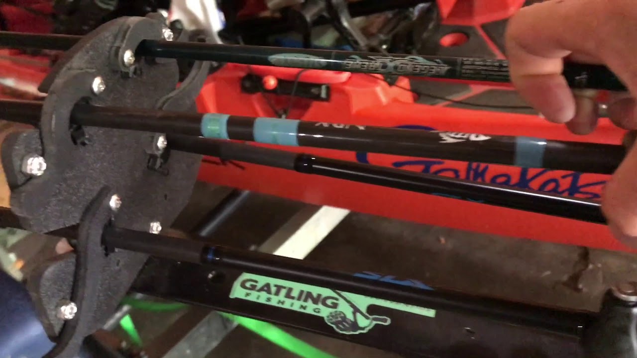 Team Gatling Rod Holder