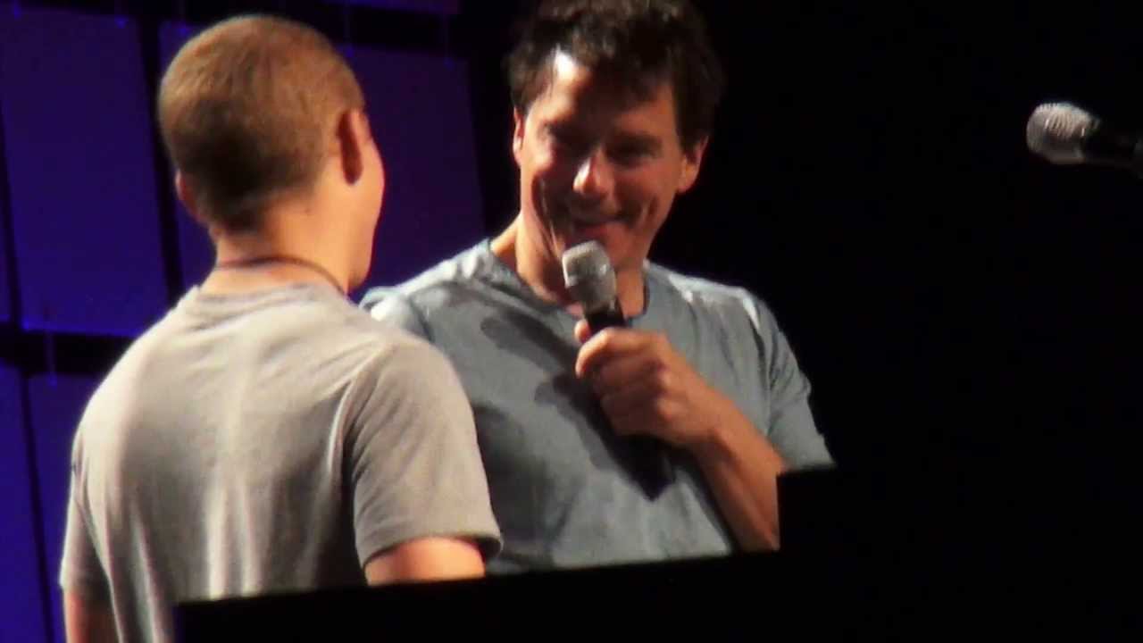 John Barrowman Flirts with a Marine