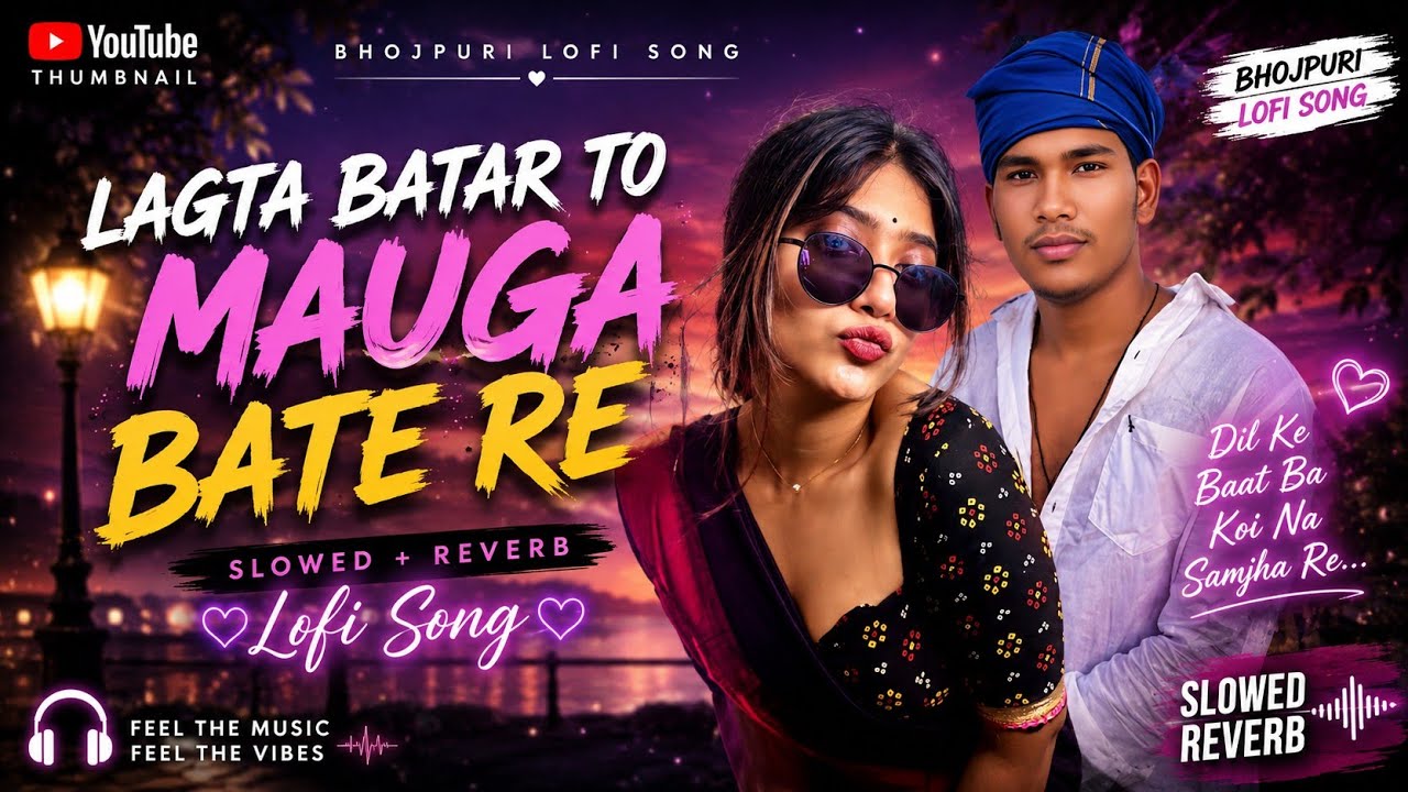 #RD_Lofi_Song Lagta bhatar tor mauga Bate | [Slowed+Reverb] Bhojpuri Song 🎵 Rama+ uma || #youtube 🥰🥀