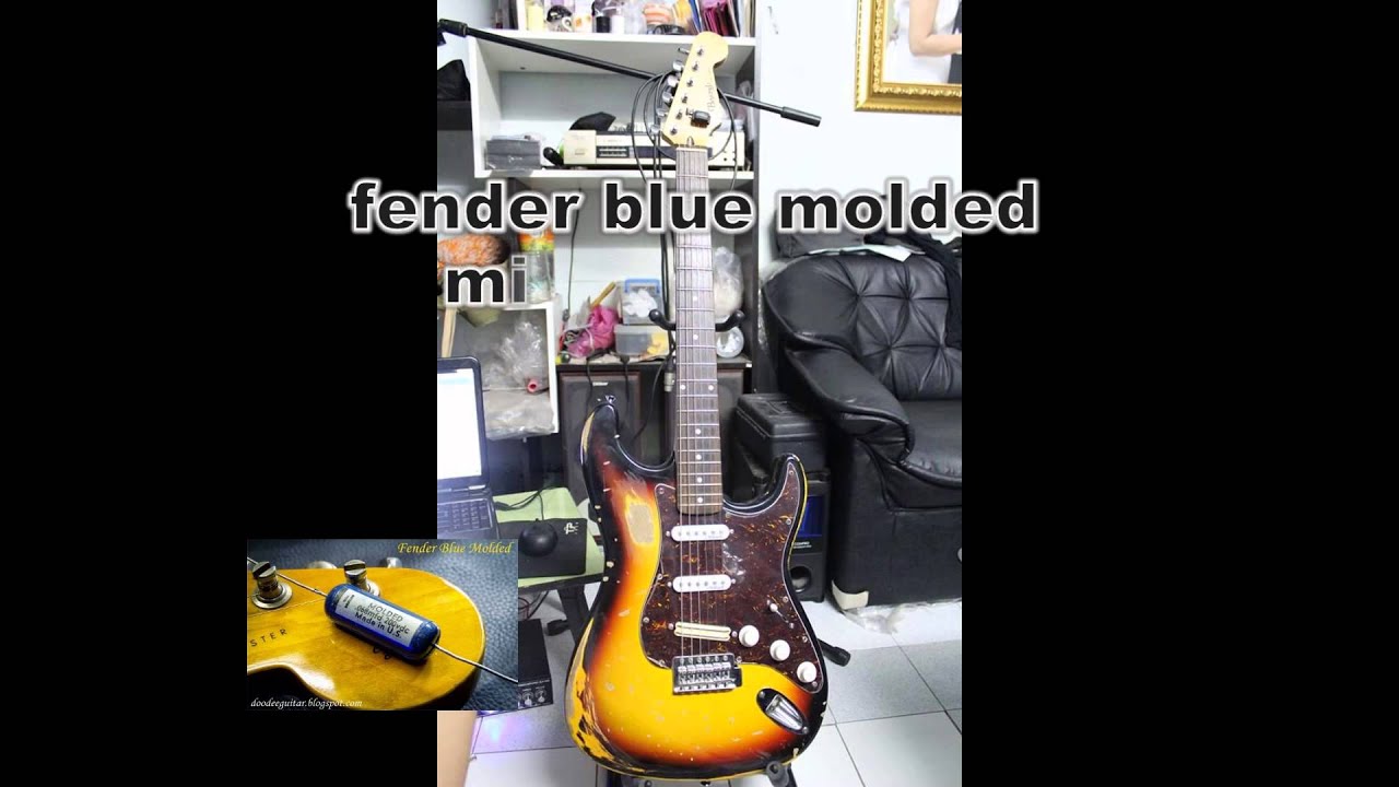 Capacitor c-d nga vs fender blue molded. Review by Eddie