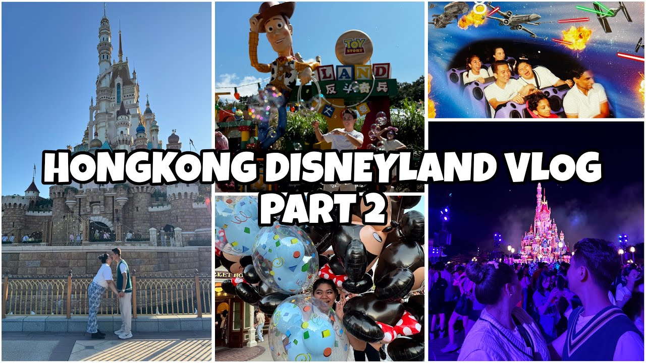 Hongkong Disneyland Vlog 👸🏻🩷 #2 