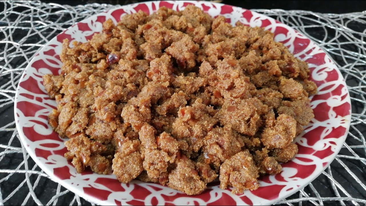 البسيسة النايلية اكلة صحية ترم العظم و خاصتاً لنافسة