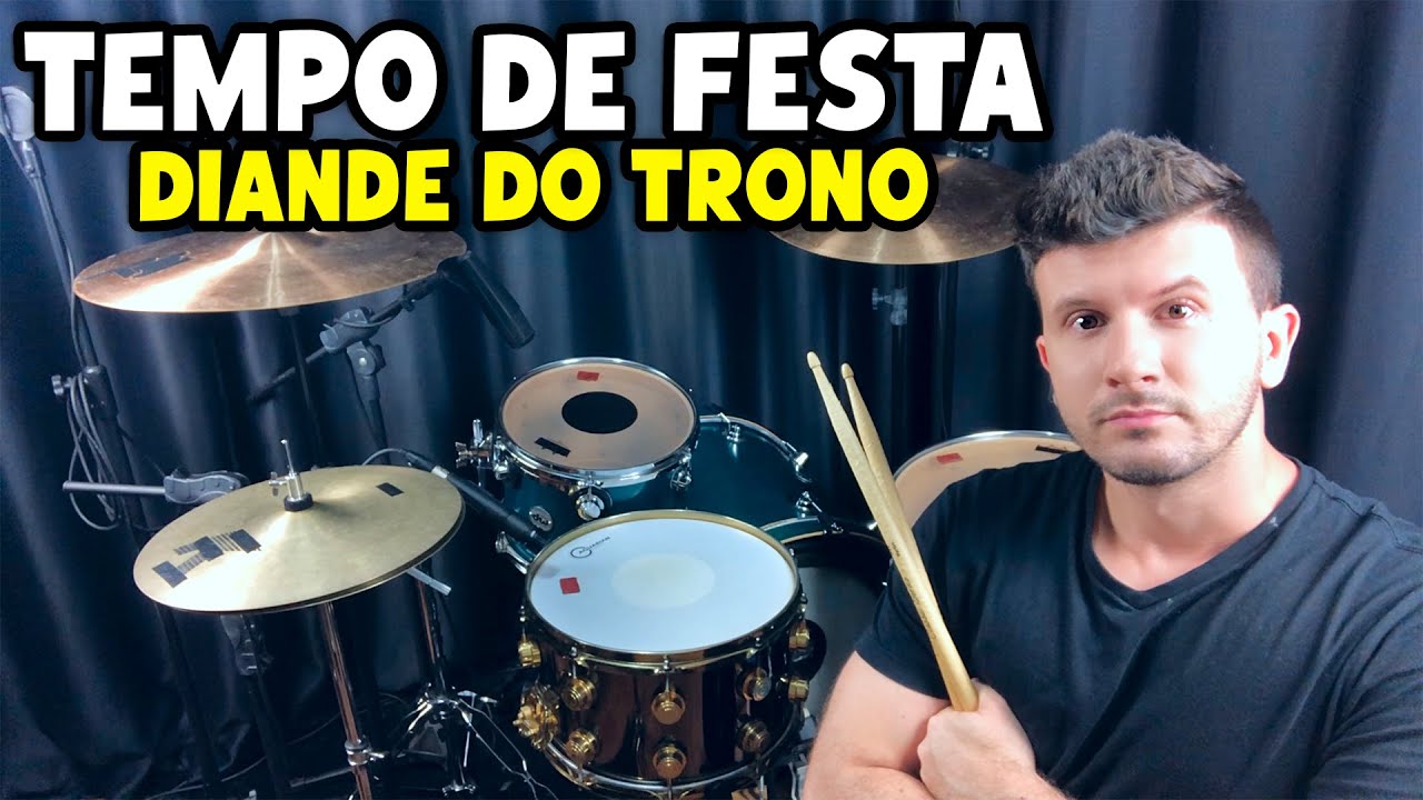Tempo De Festa - Diante Do Trono (Drum Cover)