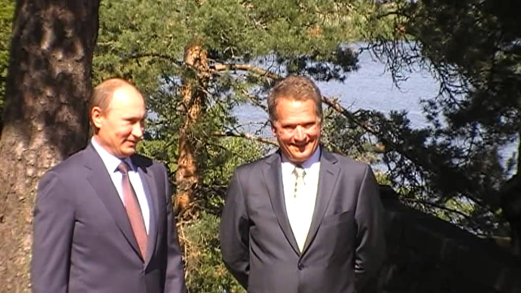 Путин и Ниинистё в Наантали, Култаранта.