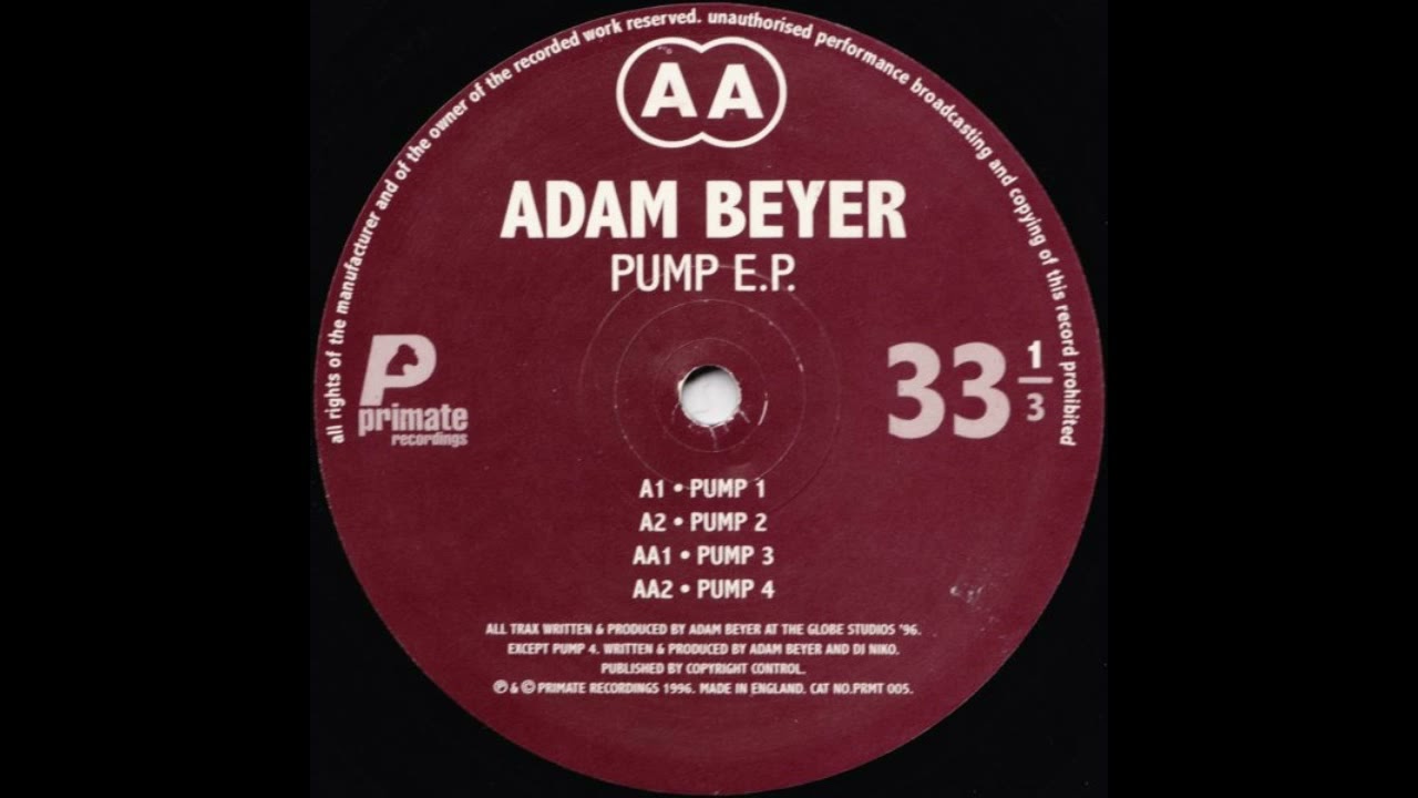 Adam Beyer - Pump B2 (1996)