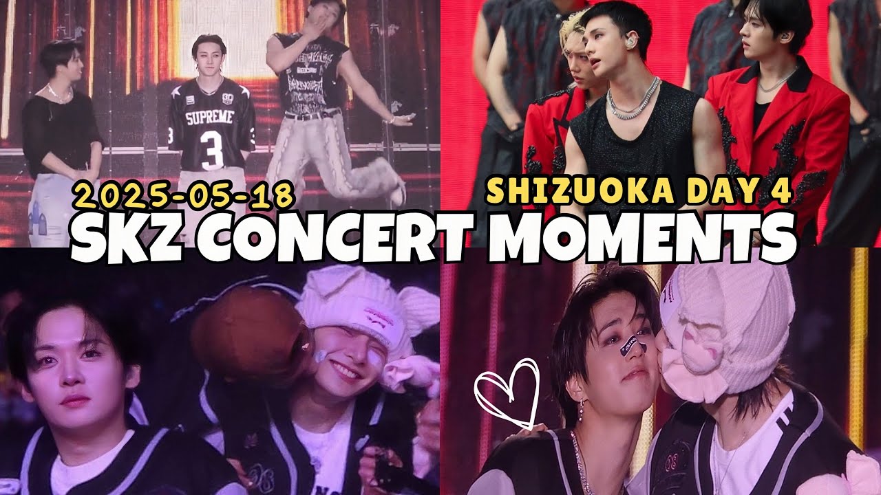 [250518] STRAY KIDS CONCERT MOMENTS EDIT in SHIZUOKA, JAPAN DAY 4’