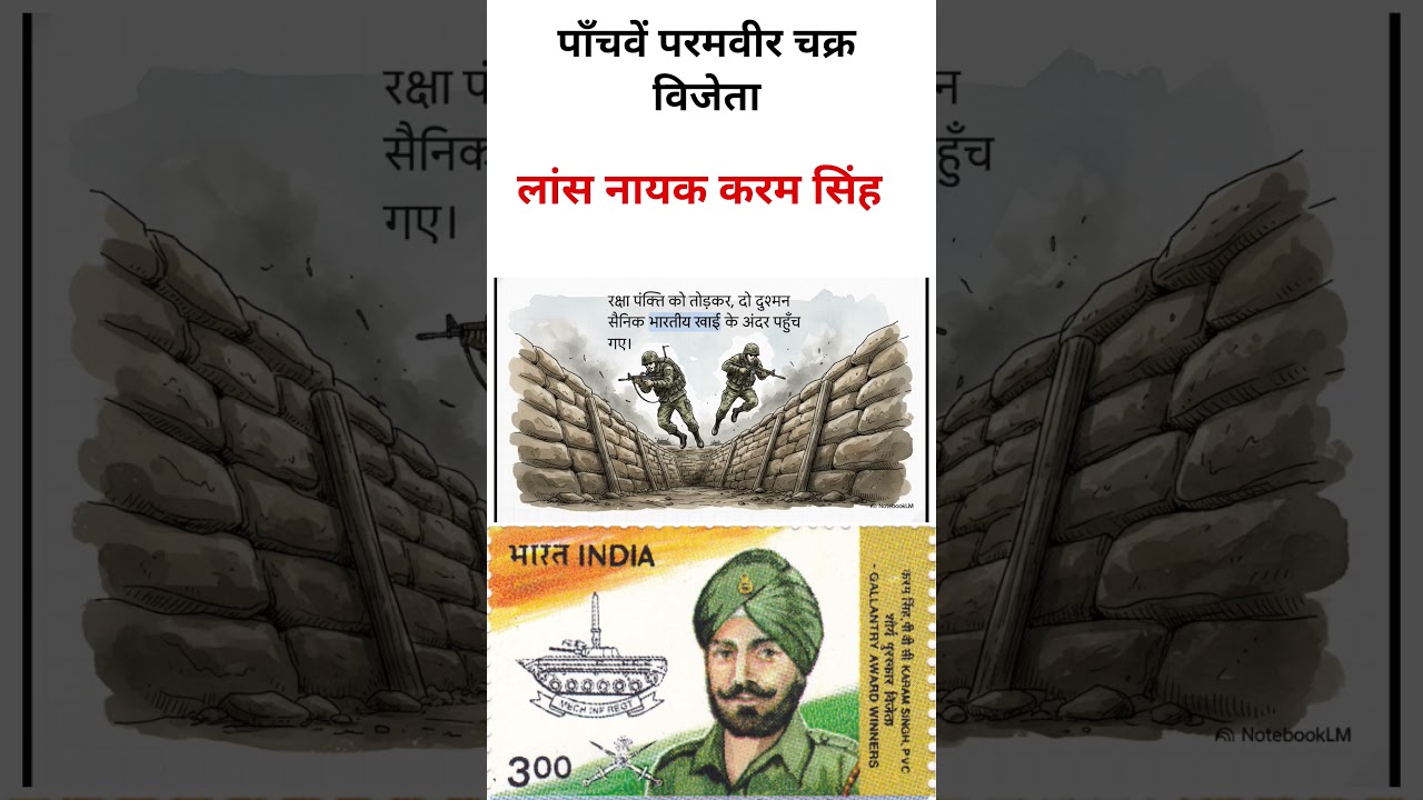 परमवीर चक्र विजेता लांस नायक करम सिंह