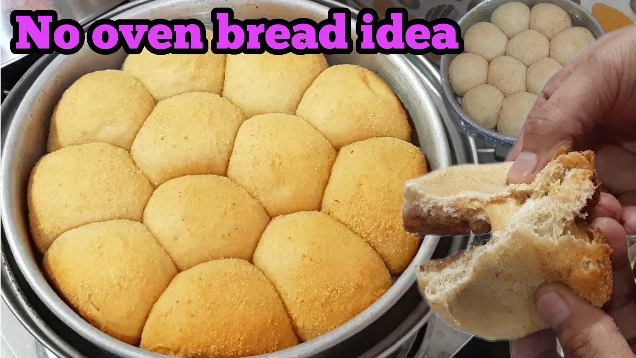 BREAD WITHOUT AN OVEN😲😲NO OVEN PANDESAL MANUAL PROCESS❤ PAANO GUMAWA NG MANO MANO PANDESAL?