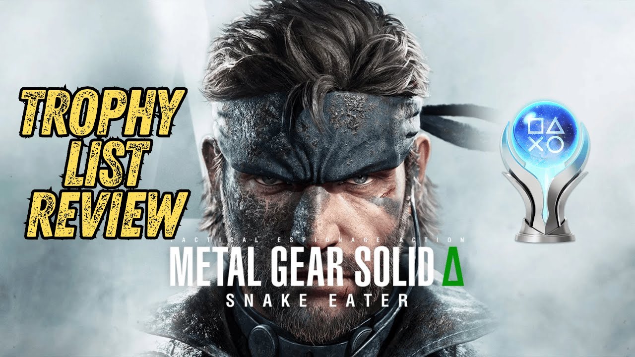 Metal Gear Solid 3 Snake Eater Trophy List Review