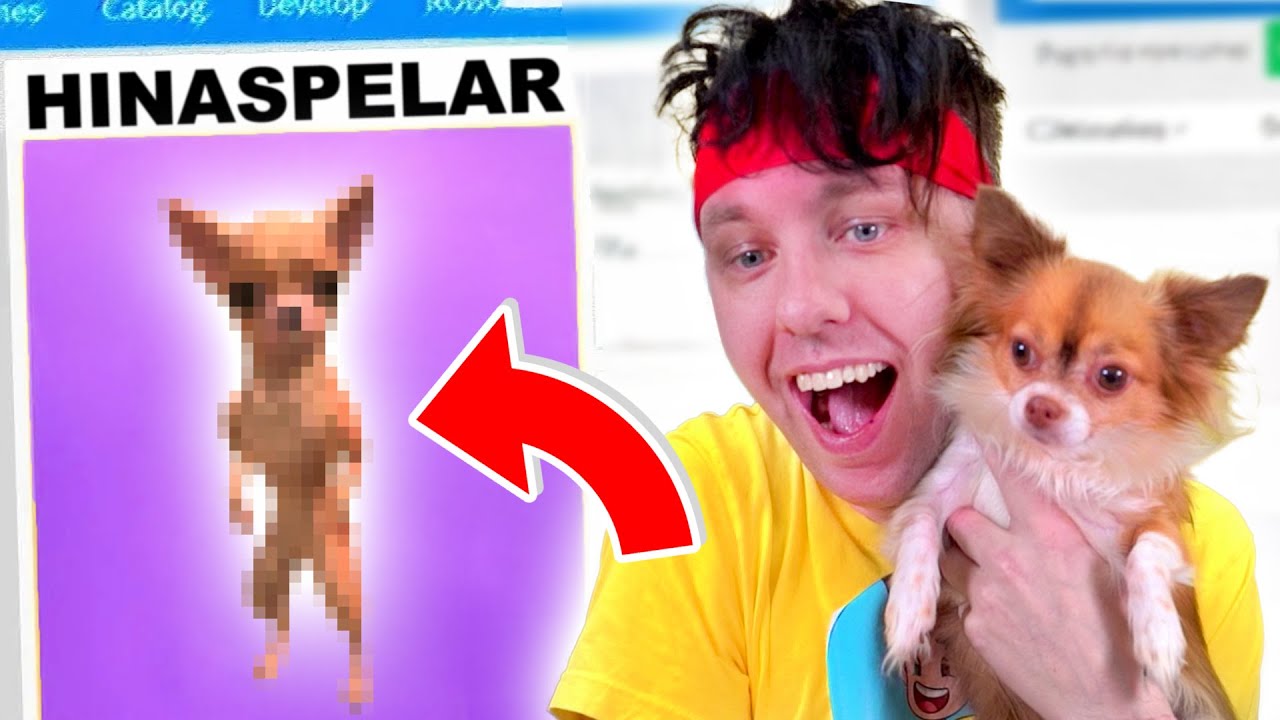 MIN HUND FÅR ETT ROBLOX KONTO