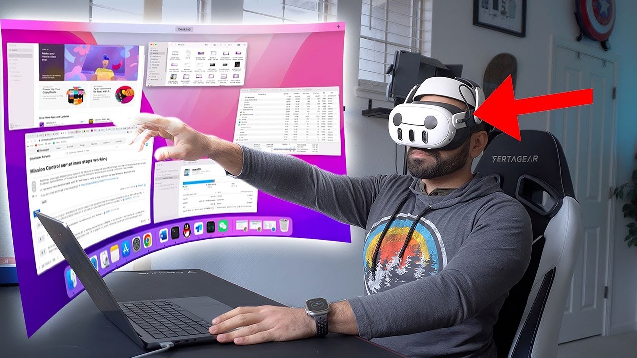 QUEST 3 заменил мой ноутбук и игровой монитор — при участии RayNeo Air 2