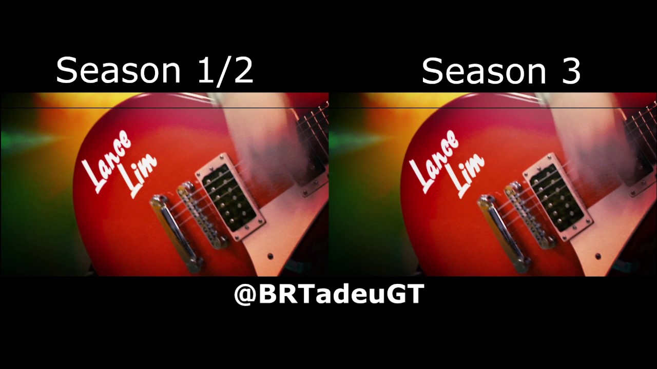 School of Rock S1-S3 Intro Comparison