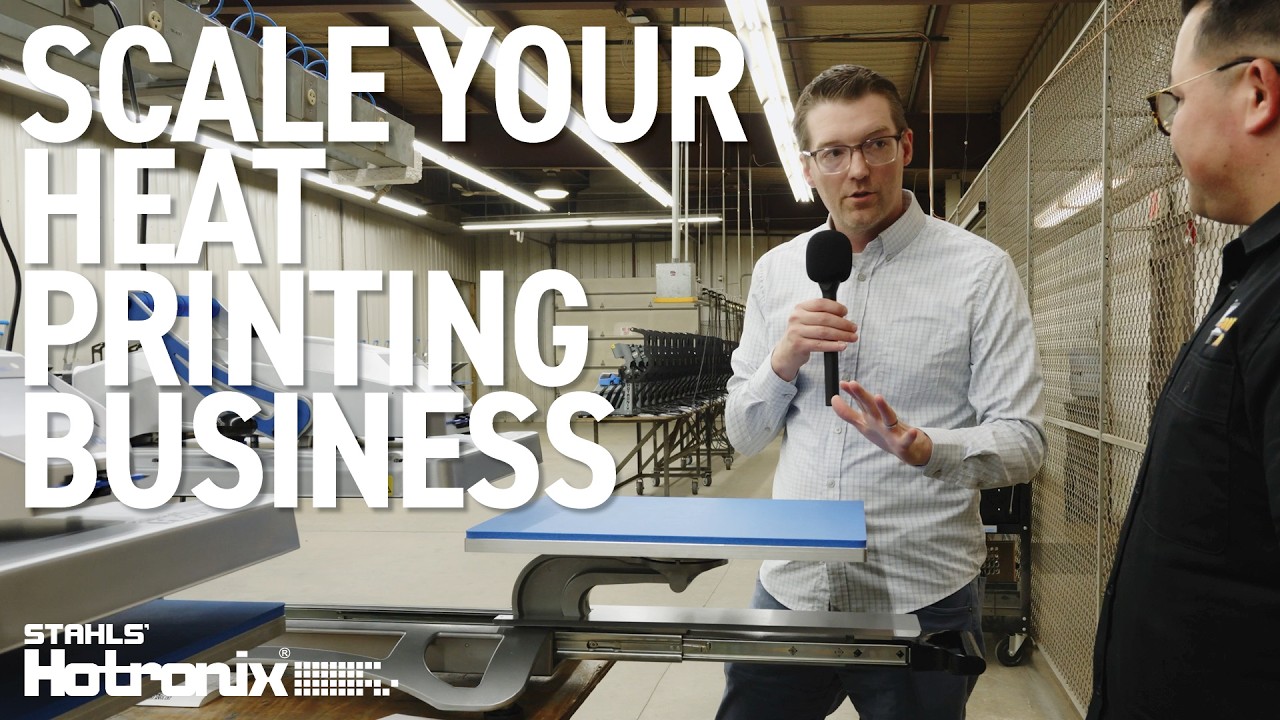 Scale Your Heat Printing Business with Stahls Hotronix
