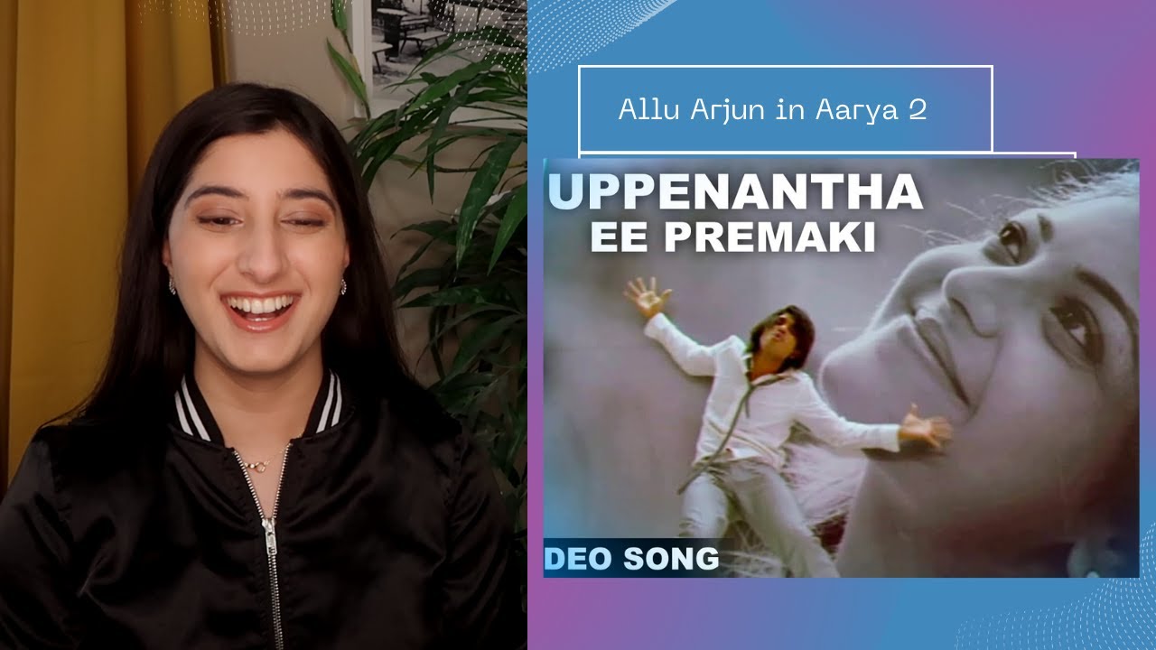 Aarya 2 | Uppenantha Video | Allu Arjun | REACTION!!!