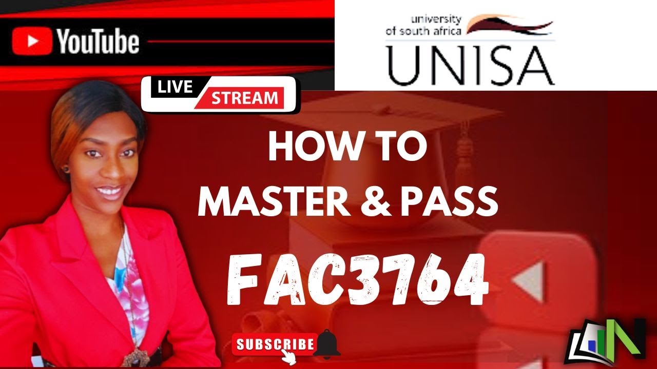 КАК ОСВОИТЬ И СДАТЬ ЭКЗАМЕН FAC3764 | UNISA | BCOMPT
