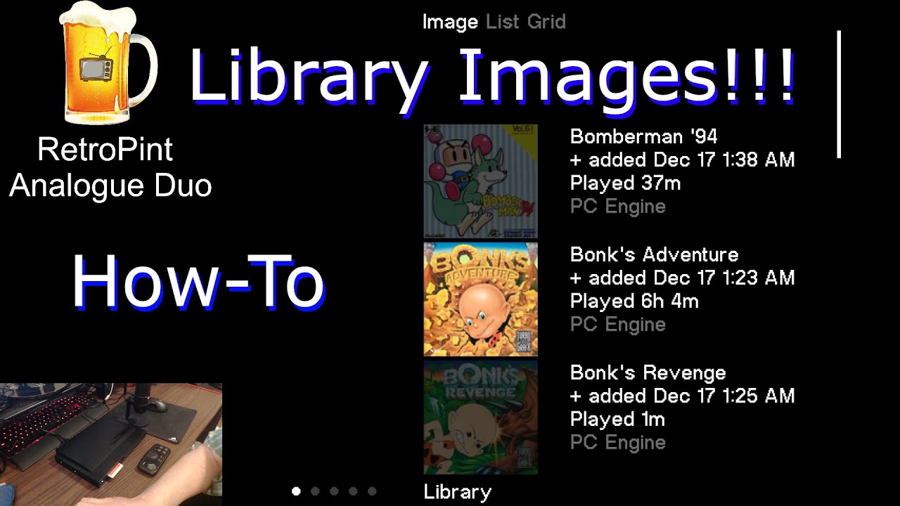 How to add Library Images to Analogue Duo - Box Art - Title Screens
