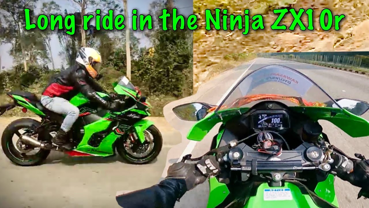 1st Long ride with the brand new Ninja ZX10r || Guwahati - Silchar || Vlog 151