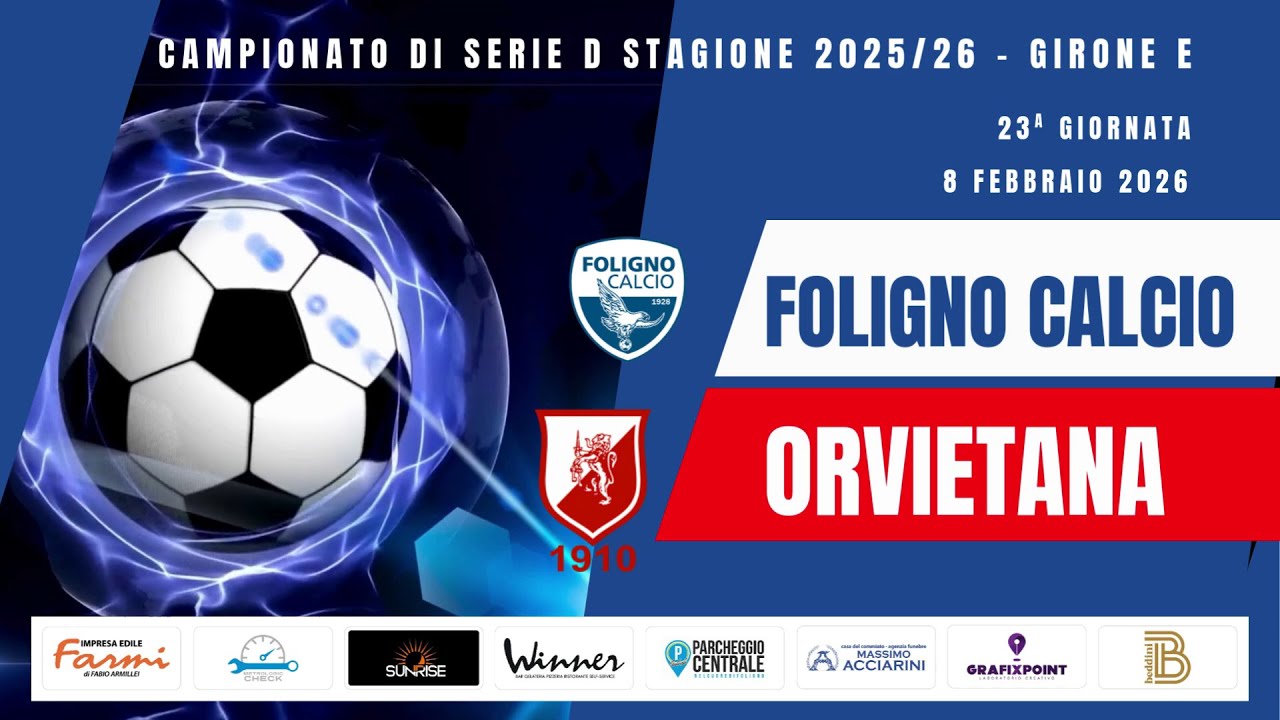 FOLIGNO CALCIO  -  ORVIETANA HL